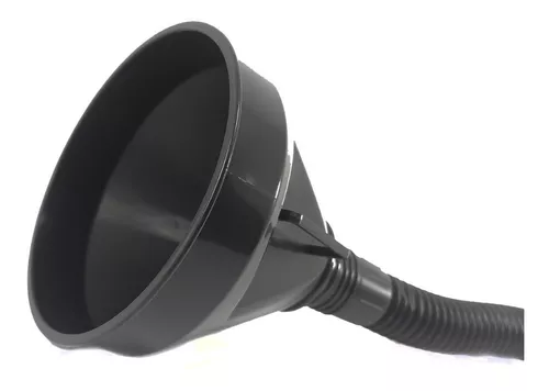 EMBUDO MEDIANO NEGRO CON FILTRO 