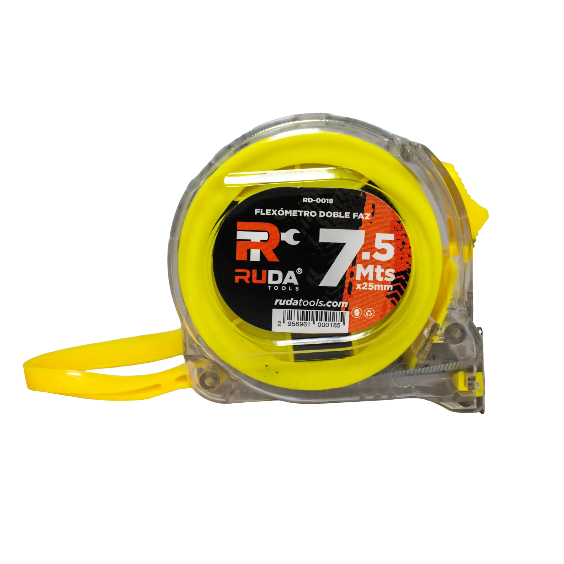 Flexómetro 7.5 Metros Hoja Gruesa Doble Faz RUDA