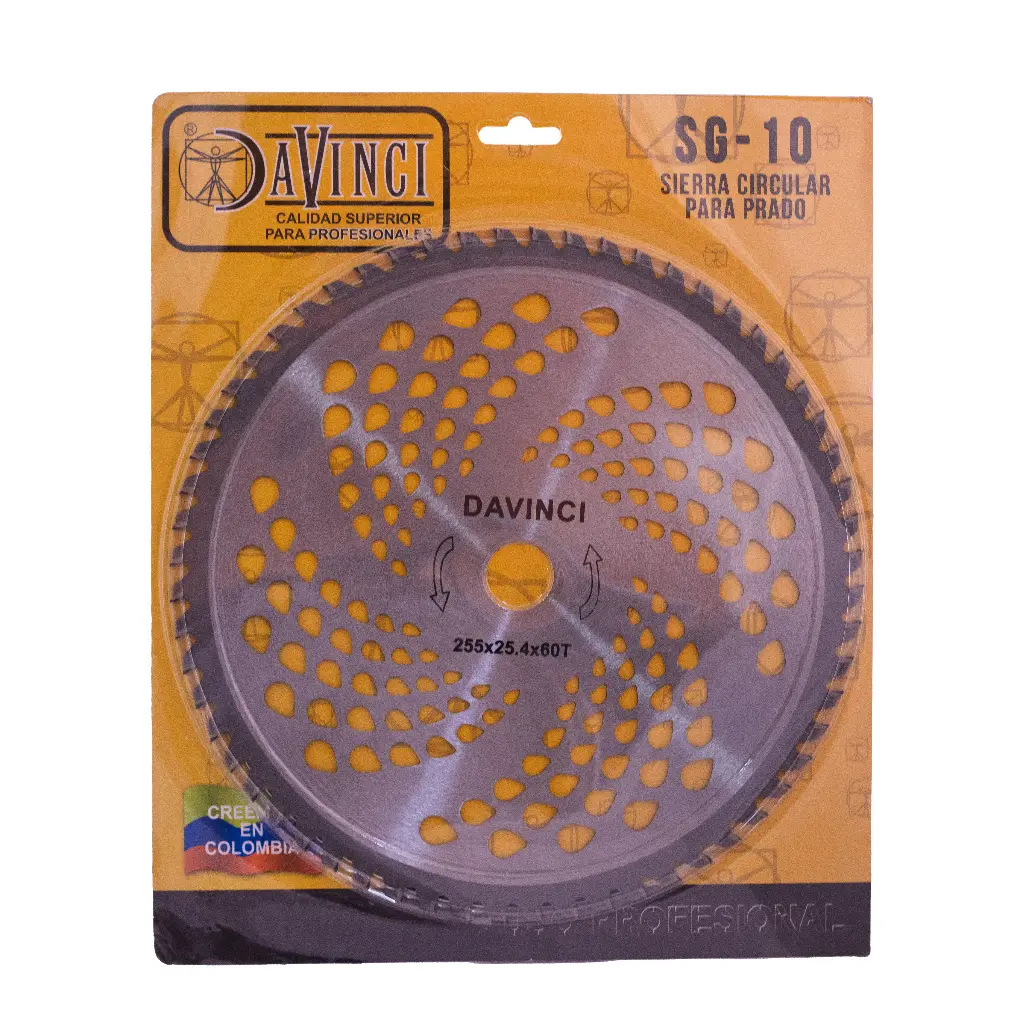 [(SG1060)] SIERRA CIRCULAR PARA CORTE DE PRADO DE 10'X60 DIENTES