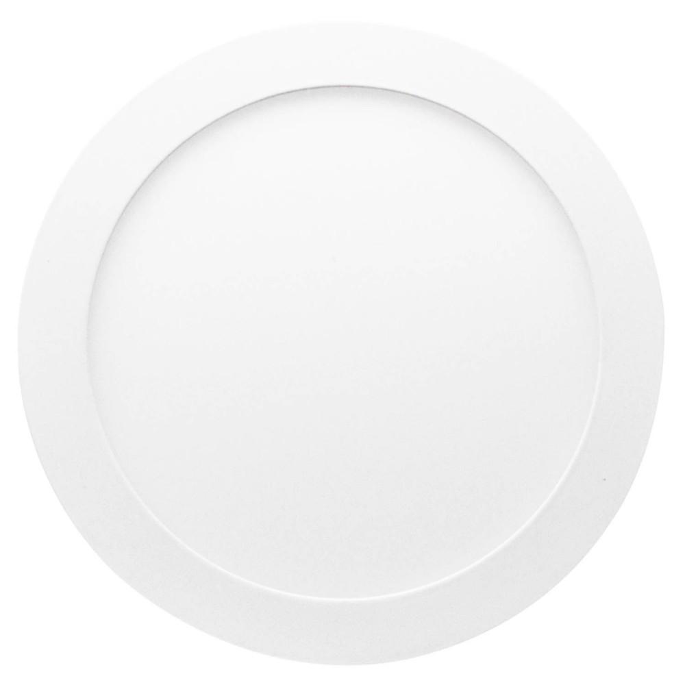[(HT80377)] PANEL LED REDONDO SOBREPONER LUZ DÍA 6500K (85-265V)