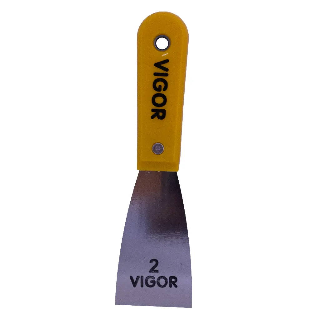 [(DL-1464-2)] ESPÁTULA FLEXIBLE MANGO PLÁSTICO 2" VIGOR