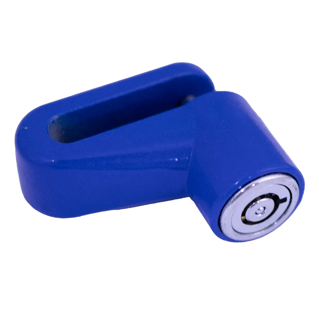 CANDADO PARA DISCO Y TANQUE RUDA (Azul)
